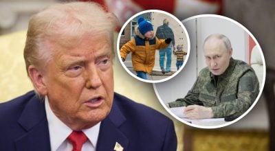 Путин, Трамп, ребенок Путин, Трамп, ребенок
