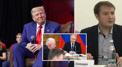 Петр Олещук, Трамп, Путин Петр Олещук, Трамп, Путин