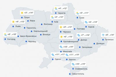 Погода в Украине 26 марта Погода в Украине 26 марта