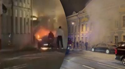 У Москві вибухнув та загорівся лімузин Путіна: ЗМІ розкрили перші деталі У Москві вибухнув та загорівся лімузин Путіна: ЗМІ розкрили перші деталі