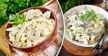 Бомбический салат из продуктов, которые есть почти в каждом холодильнике - рецепт