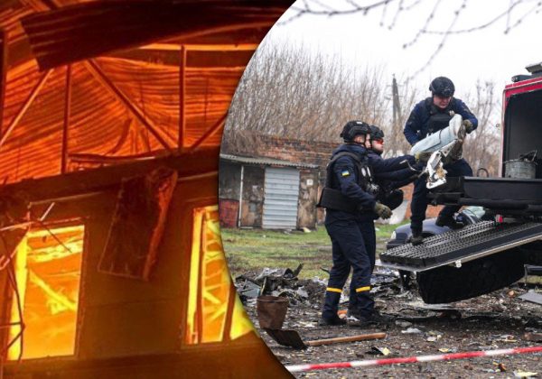 РФ атакувала дронами об'єкти інфраструктури, спалахнули пожежі: подробиці атаки