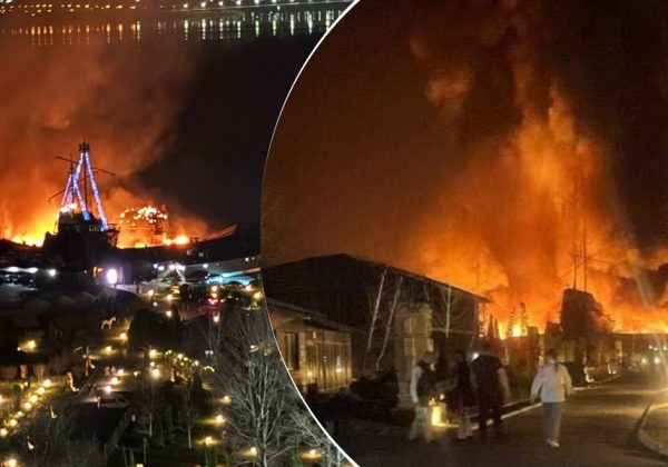 Все палає, люди в епіцентрі вибуху: РФ влупила по готельно-розважальному комплексі у Дніпрі