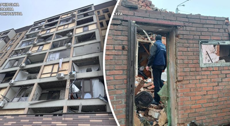 "Немає де жити": постраждалий розповів розповів про удари БпЛА по Харкову