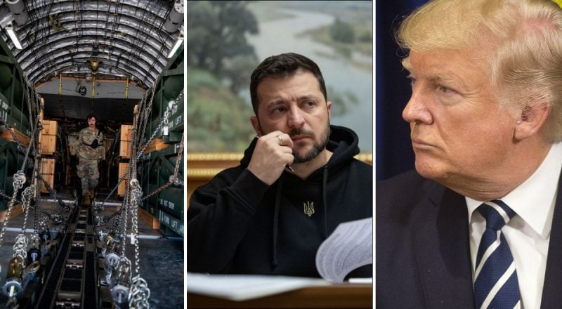 "Ответ на плохое поведение": Трамп приостановил военную помощь Украине - CNN