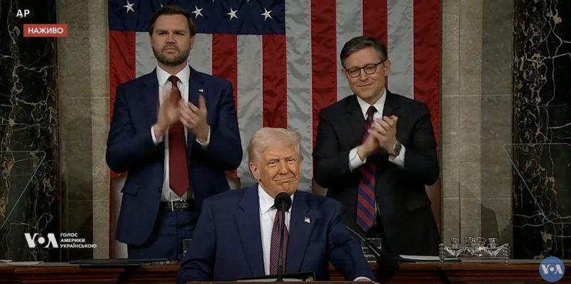 Трамп в Конгрессе сделал заявление о войне в Украине и письме от Зеленского