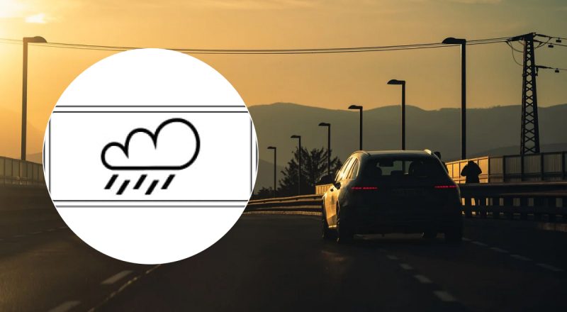 Что означает загадочный дорожный знак облако с дождем: знают не все водители
