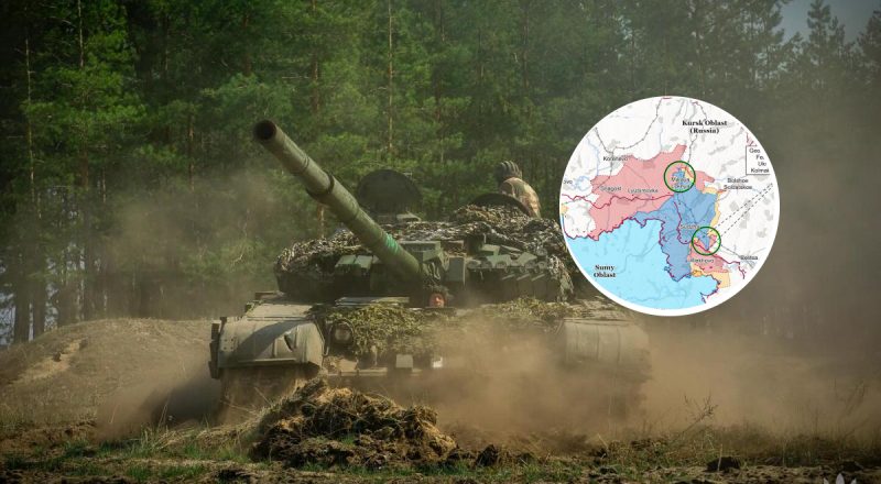 Мощный штурм: ВСУ прорвались за линию обороны россиян на Курщине