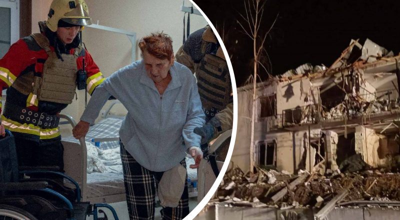 РФ атаковала дронами Киевщину и Сумщину: повреждены дома и больница, есть раненый