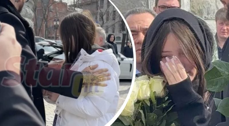 Дочь Киркорова необычно вела себя на похоронах деда-путиниста: странное видео