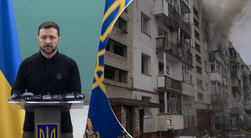 "Втрати, біль та руйнування": Зеленський відреагував на ракетний удар по Сумам