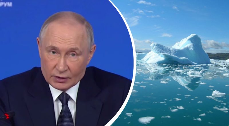 Путін вирішив захищати інтереси РФ в Арктиці і вигадав плани "історичного масштабу"