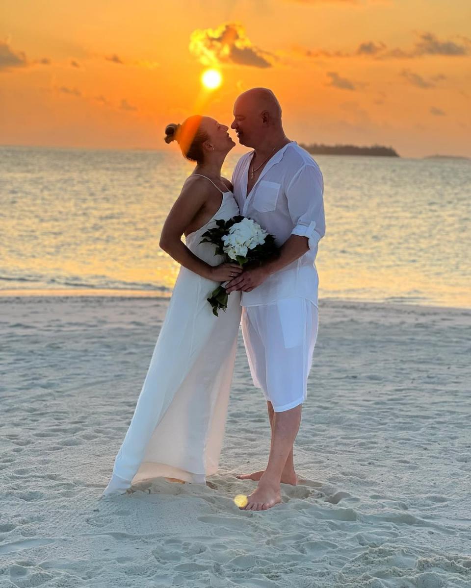 Євген Кошовий із дружиною Євген Кошовий із дружиною