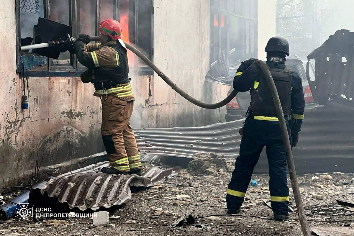 Наслідки удару РФ по Кривому Рогу 2 квітня 2025 року