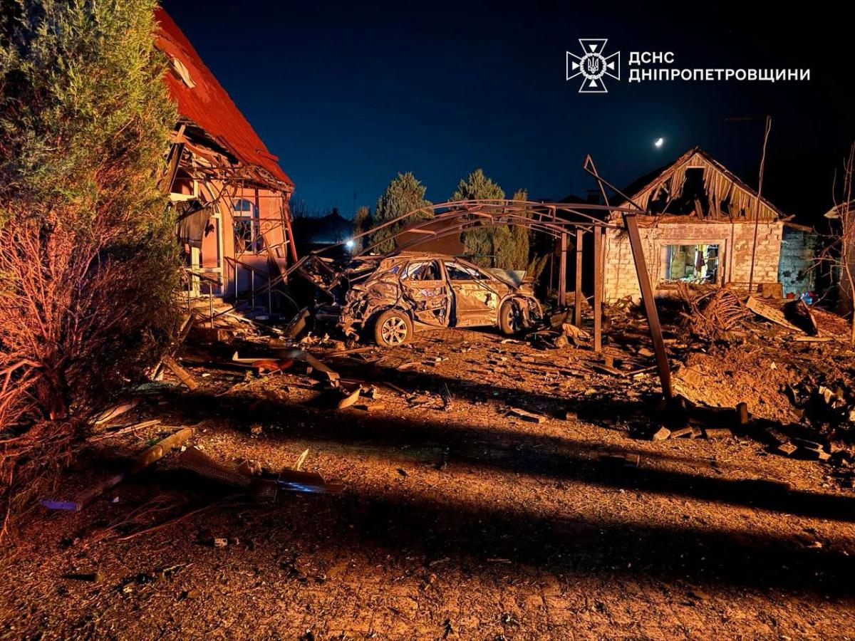 Удар РФ по Україні в ніч на 4 квітня