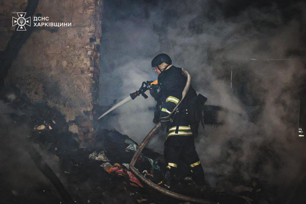 Удар дронів по Харкову 4 квітня