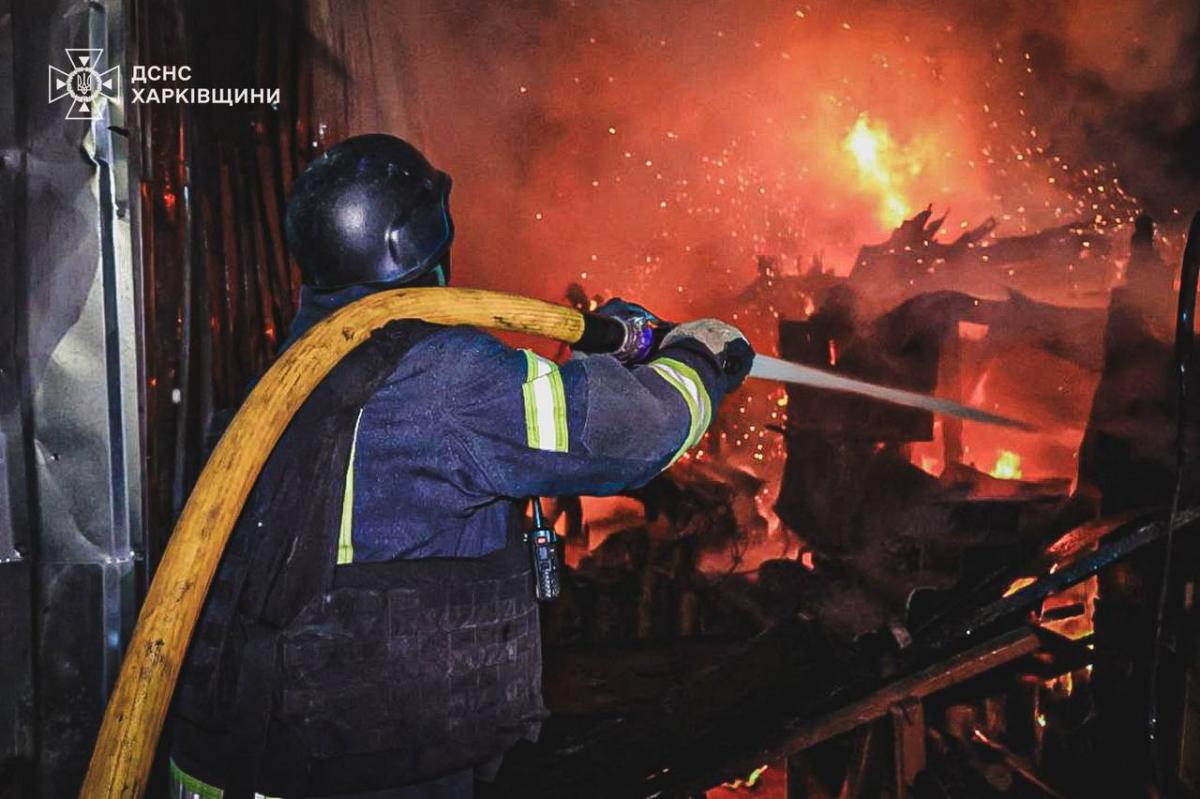 Удар дронів по Харкову 4 квітня