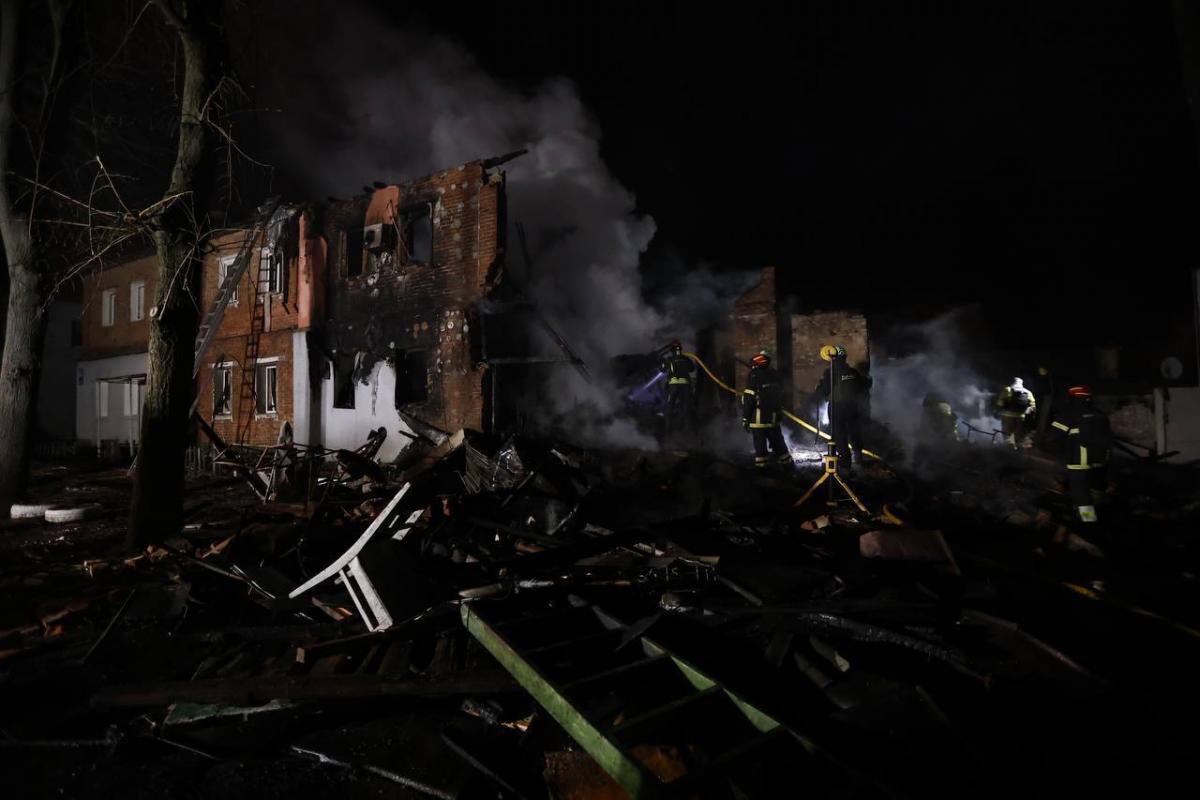 Удар дронів по Харкову 4 квітня