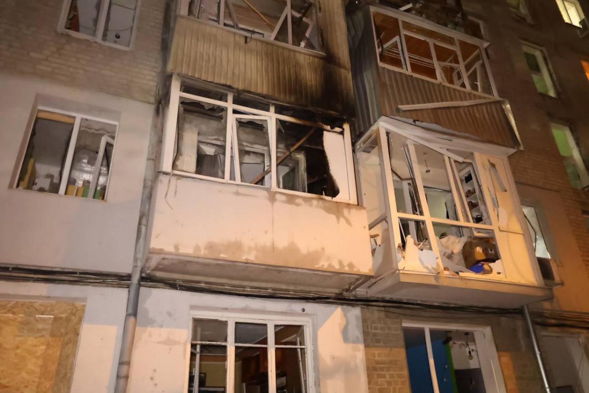 Удар дронів по Харкову 4 квітня