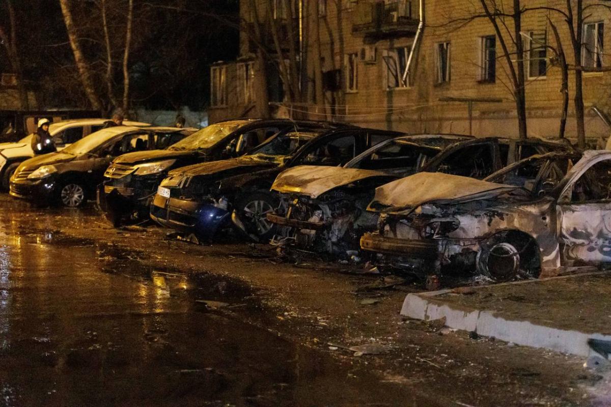 Удар дронів по Харкову 4 квітня