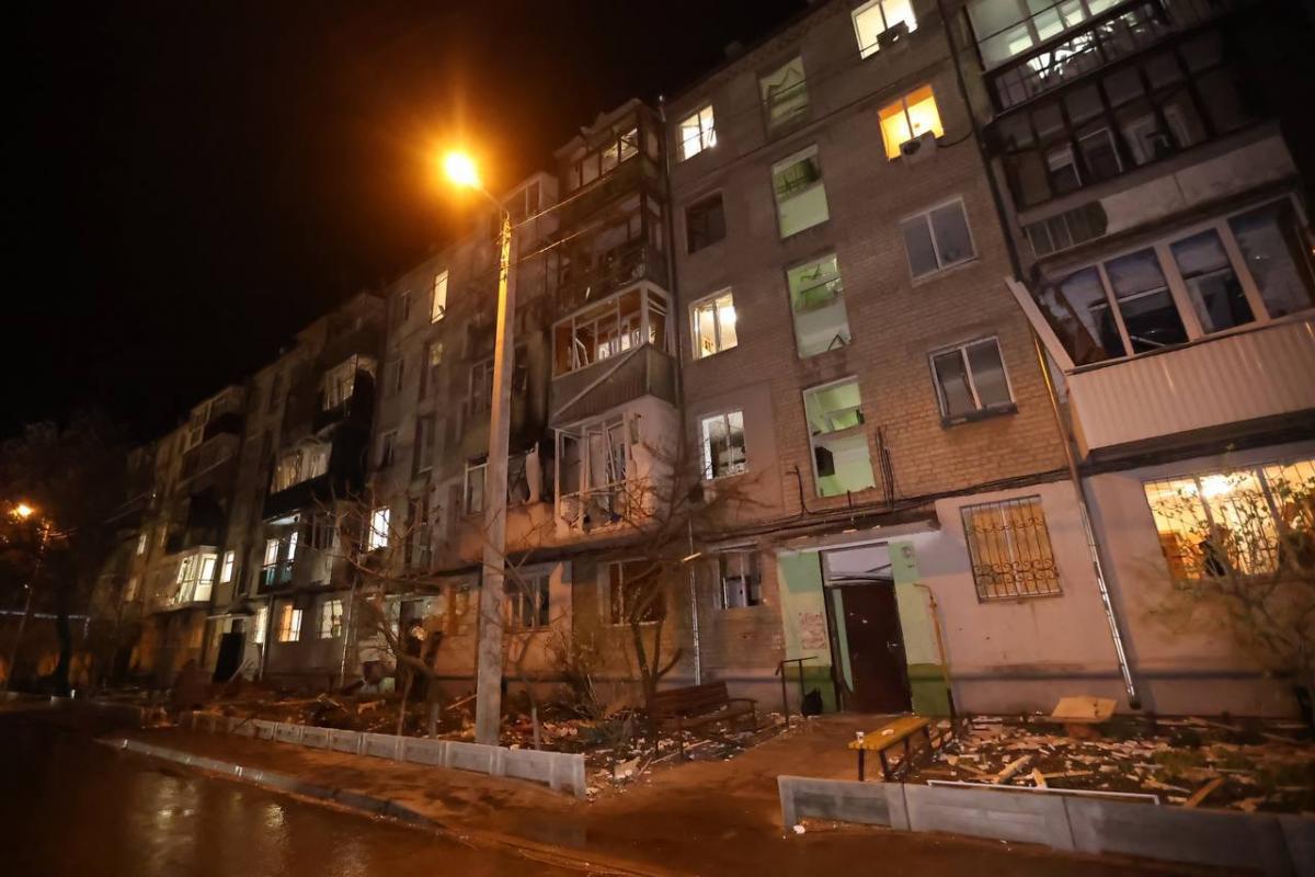 Удар дронів по Харкову 4 квітня