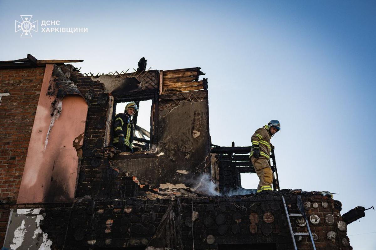 Удар дронів по Харкову 4 квітня