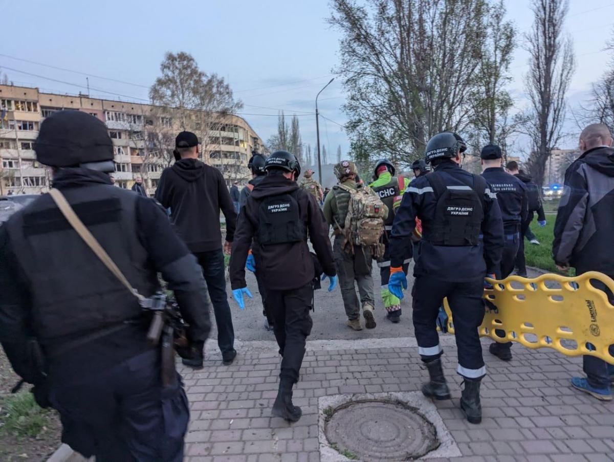 Ракетний удар РФ по Кривому Розі 4 квітня