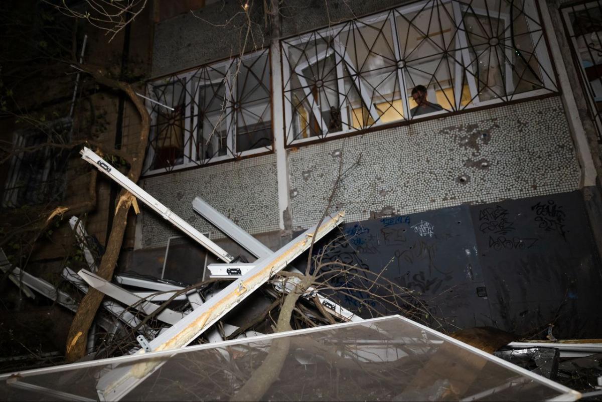 Наслідки удару РФ по Кривому Рогу 4 квітня 2025 року