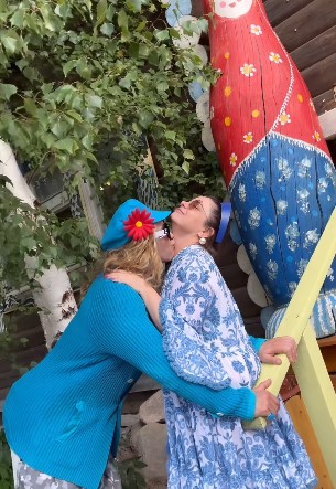 Наташа Корольова з чоловіком Наташа Корольова з чоловіком