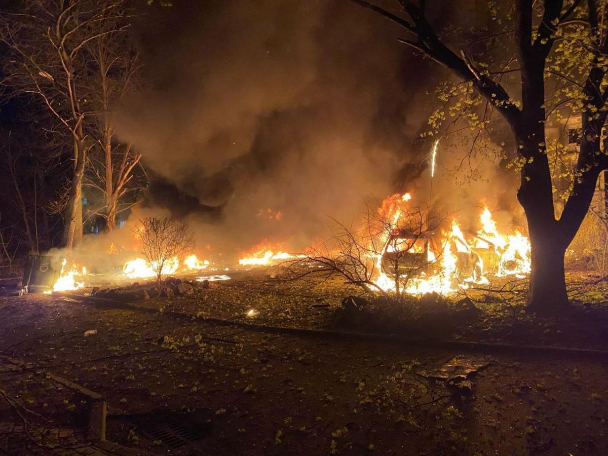 Атака на Дніпропетровщину в ніч на 9 квітня 2025 року Атака на Дніпропетровщину в ніч на 9 квітня 2025 року