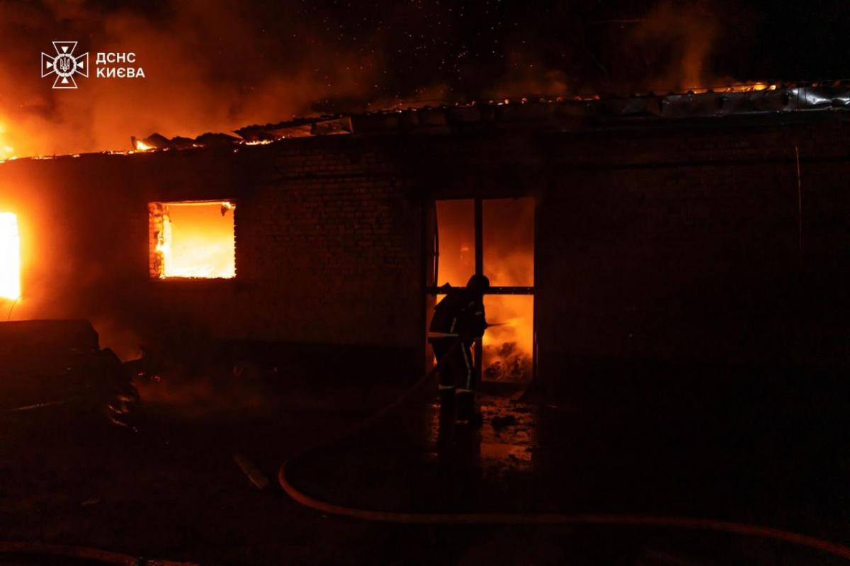 Наслідки атаки дронів на Київ