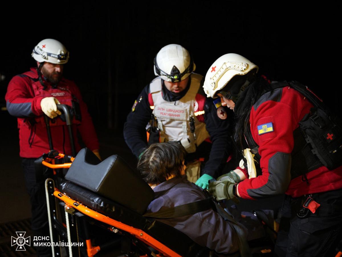 Наслідки атаки дронів на Миколаїв