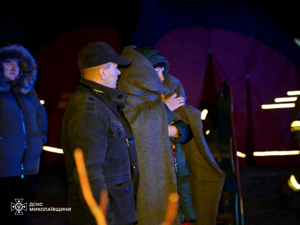 Наслідки атаки дронів на Миколаїв