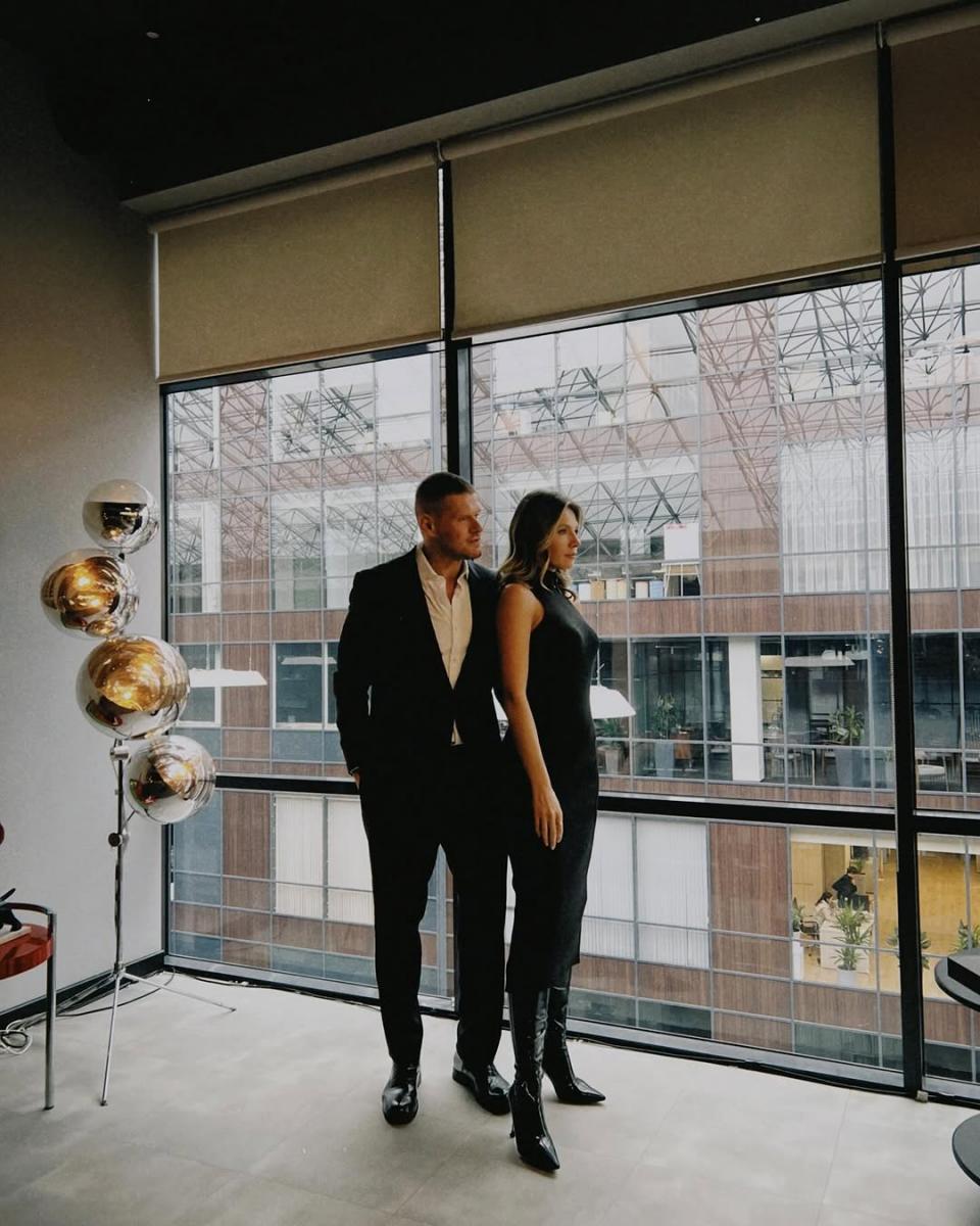 Тоня Паперна з чоловіком