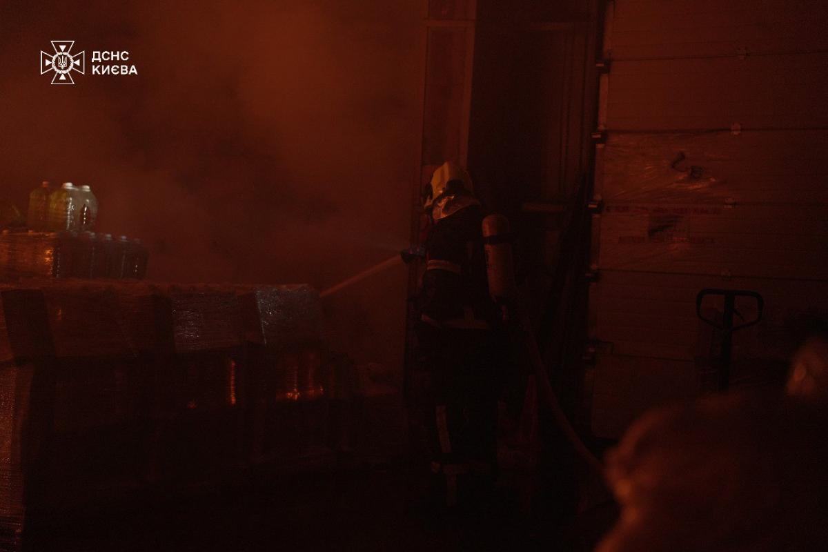 Удар РФ по Києву в ніч на 12 квітня