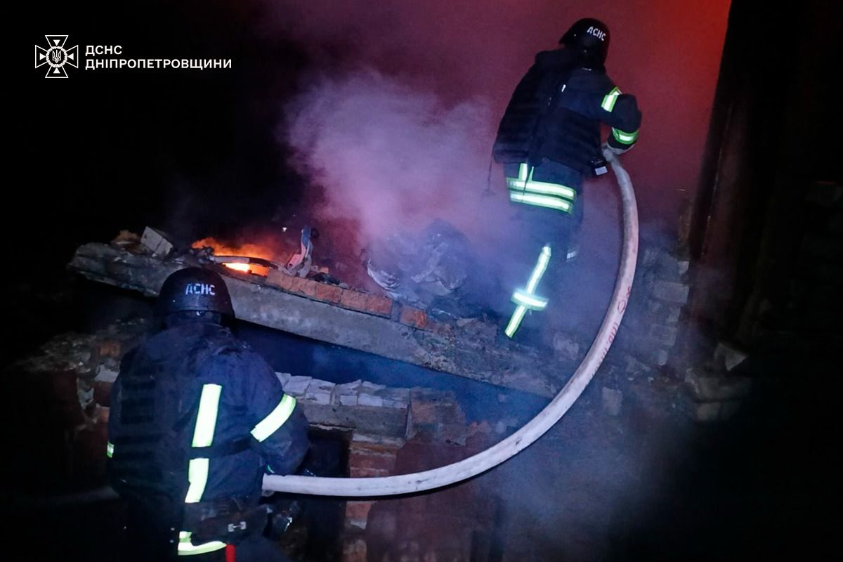 Наслідки атаки в Дніпропетровській області в ніч на 12 квітня 2025