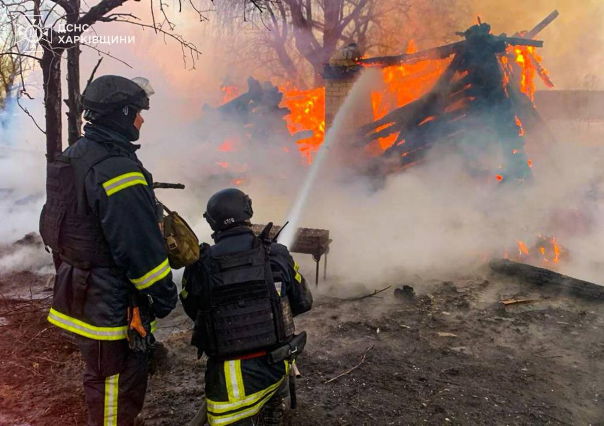 Наслідки атаки у Харківській області у ніч на 12 квітня 2025 року