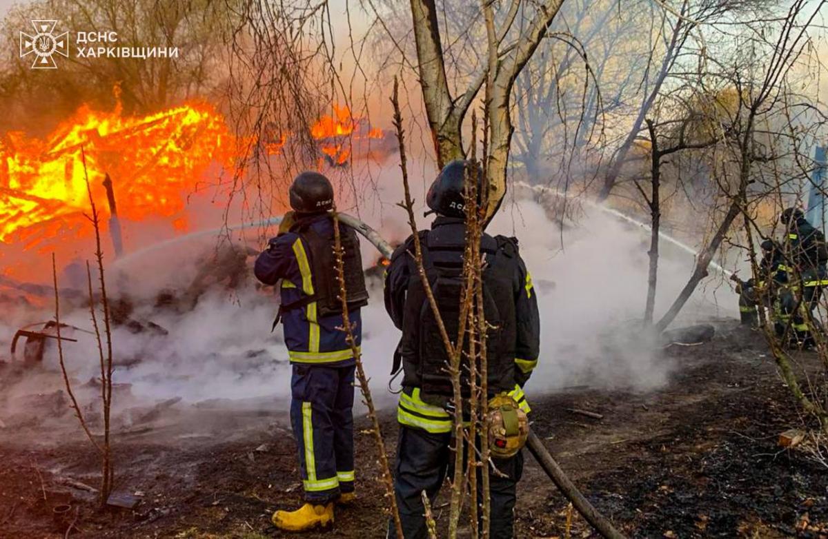 Наслідки атаки у Харківській області у ніч на 12 квітня 2025 року