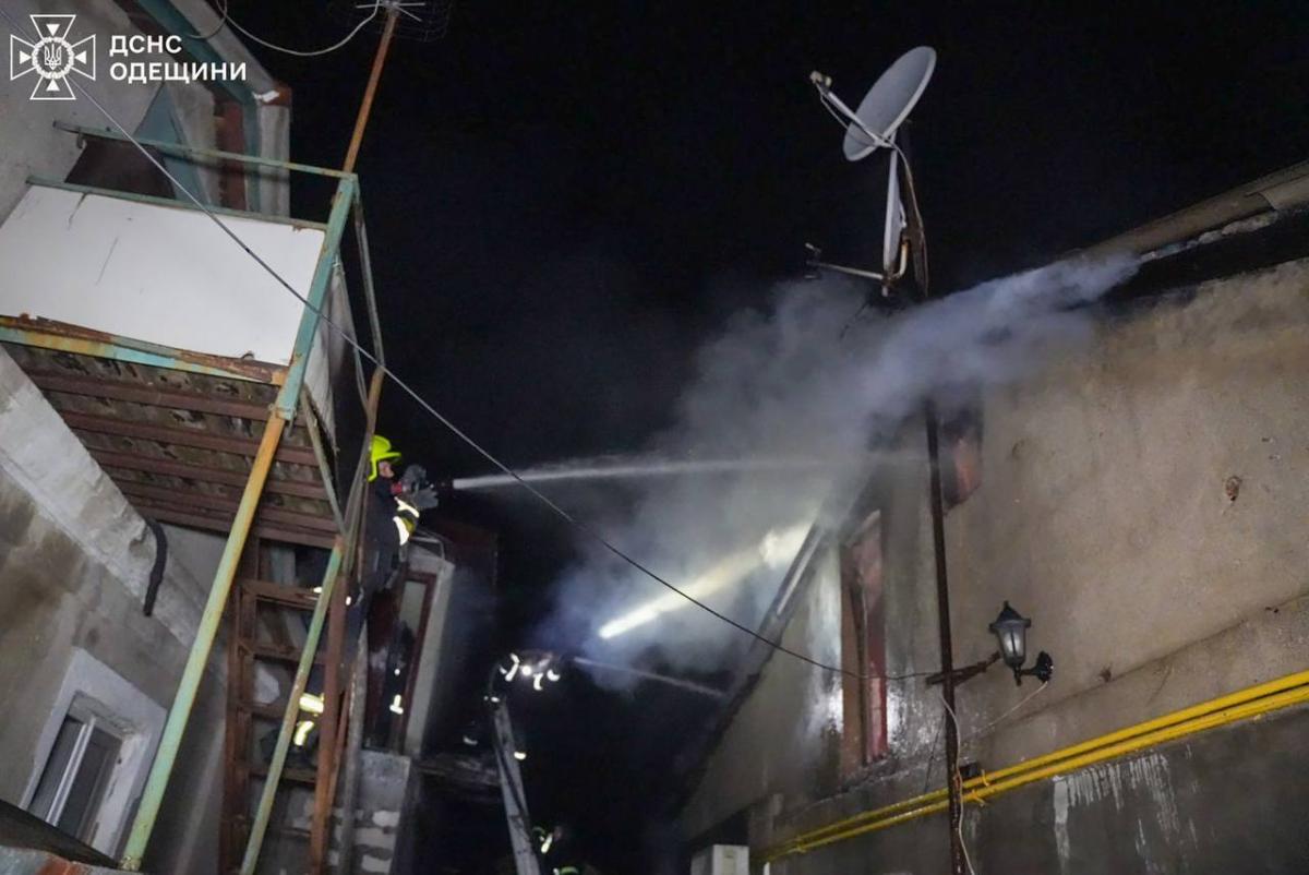 Атака дронів на Одесу