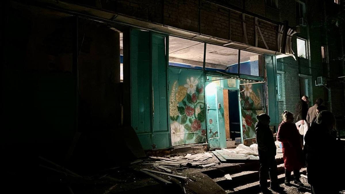 Атака на Днепр 16 апреля 