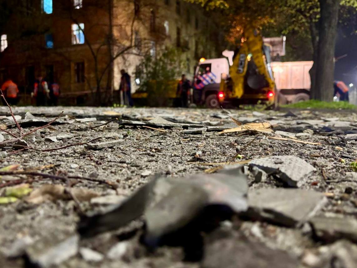 Атака на Днепр 16 апреля 