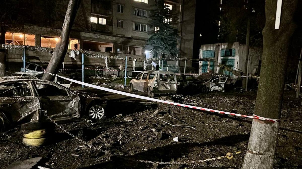 Атака на Днепр 16 апреля 