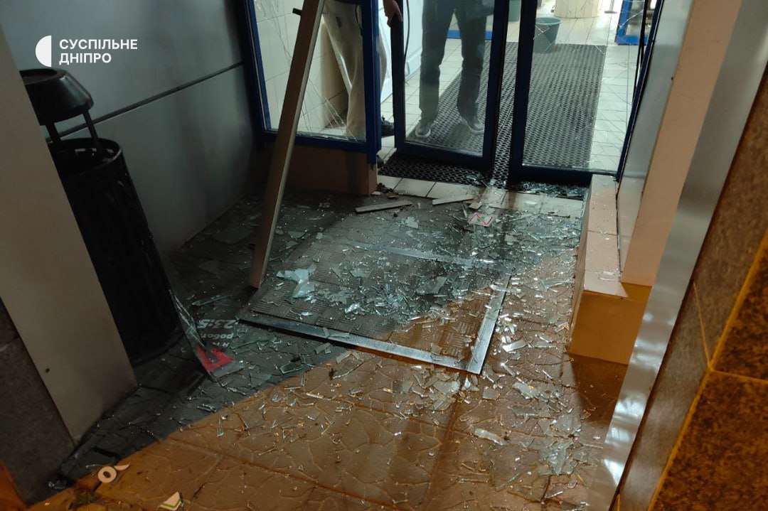 Атака на Днепр 16 апреля 