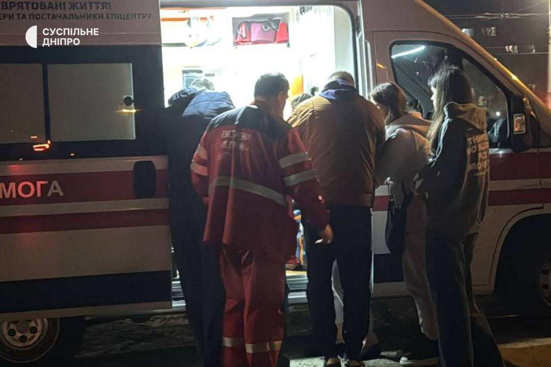 Атака на Днепр 16 апреля 