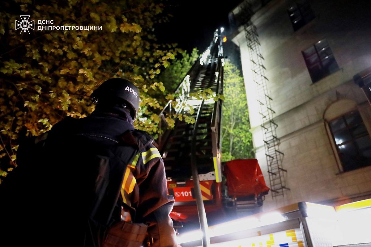 Последствия атаки на Днепр