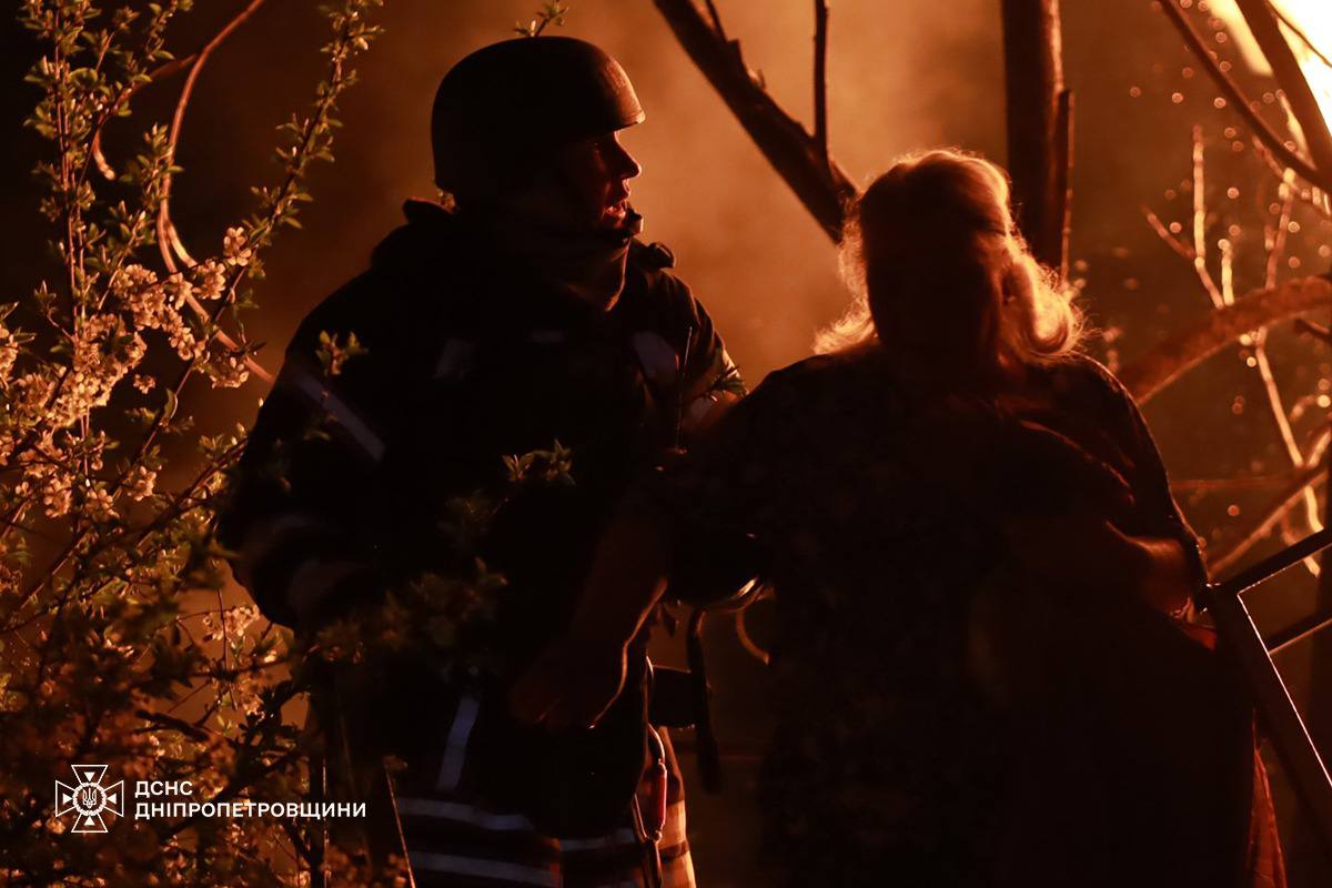 Последствия атаки на Днепр