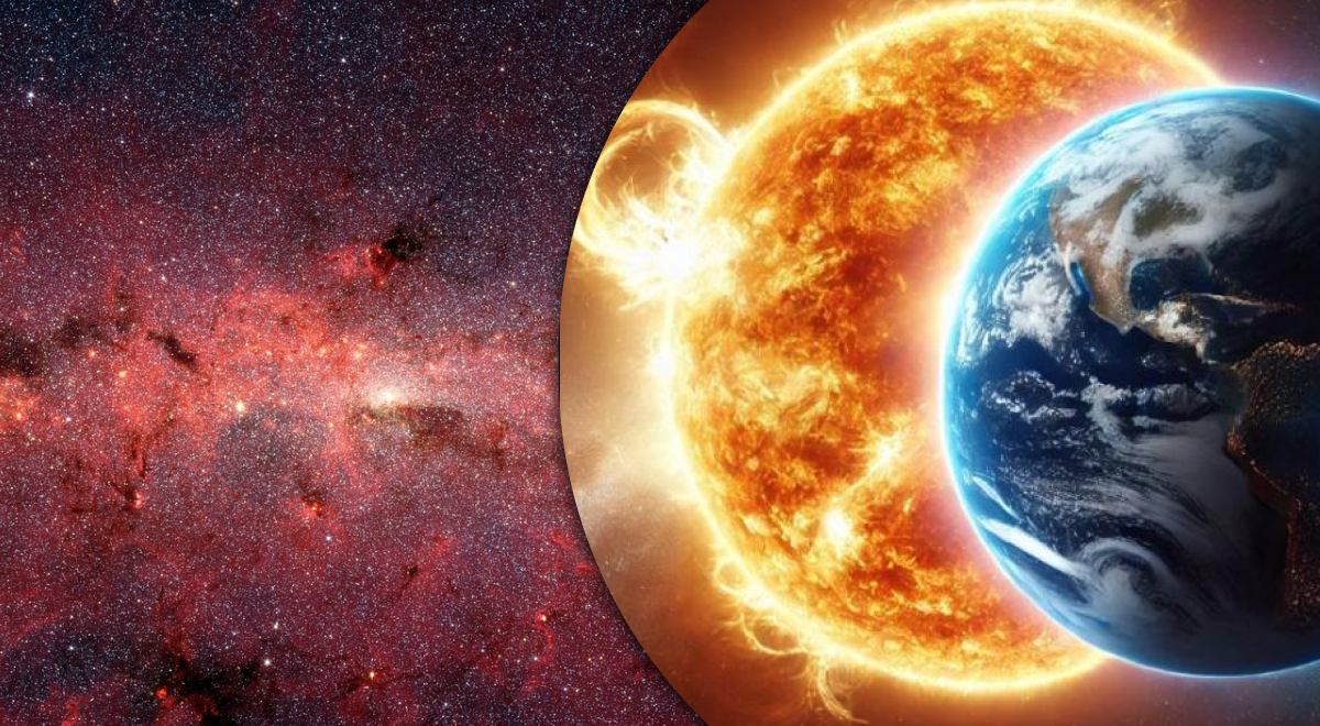 Солнце, магнитная буря 