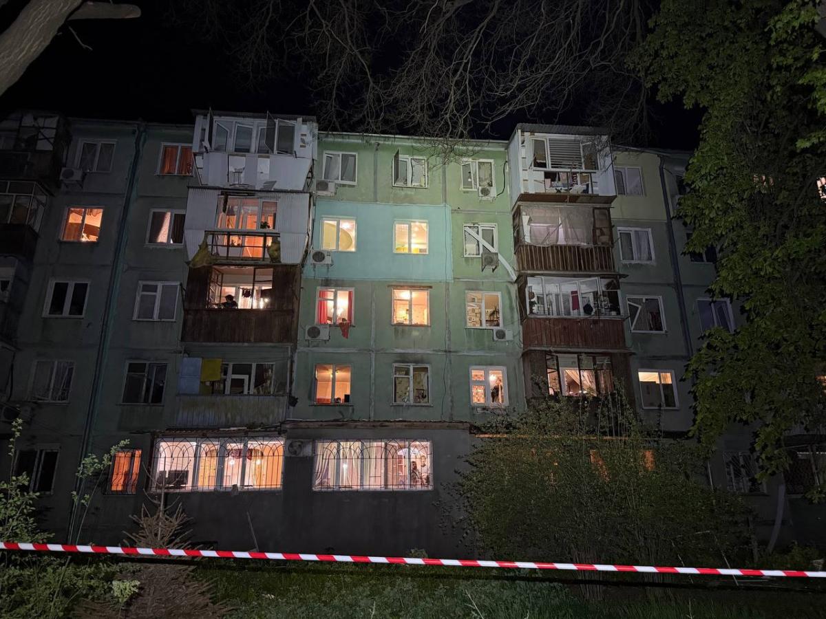 Удар по Одессе 21 апреля