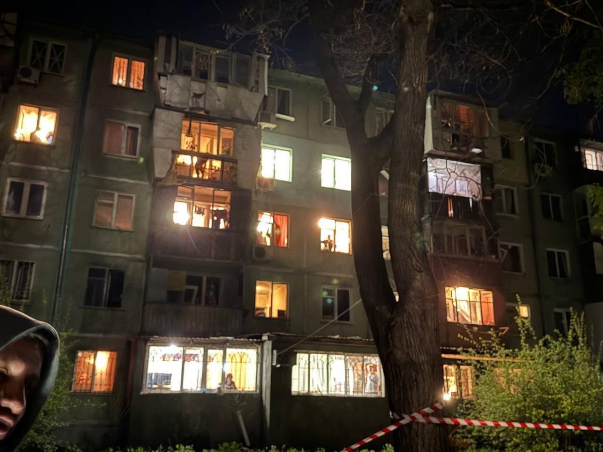 Удар по Одессе 21 апреля