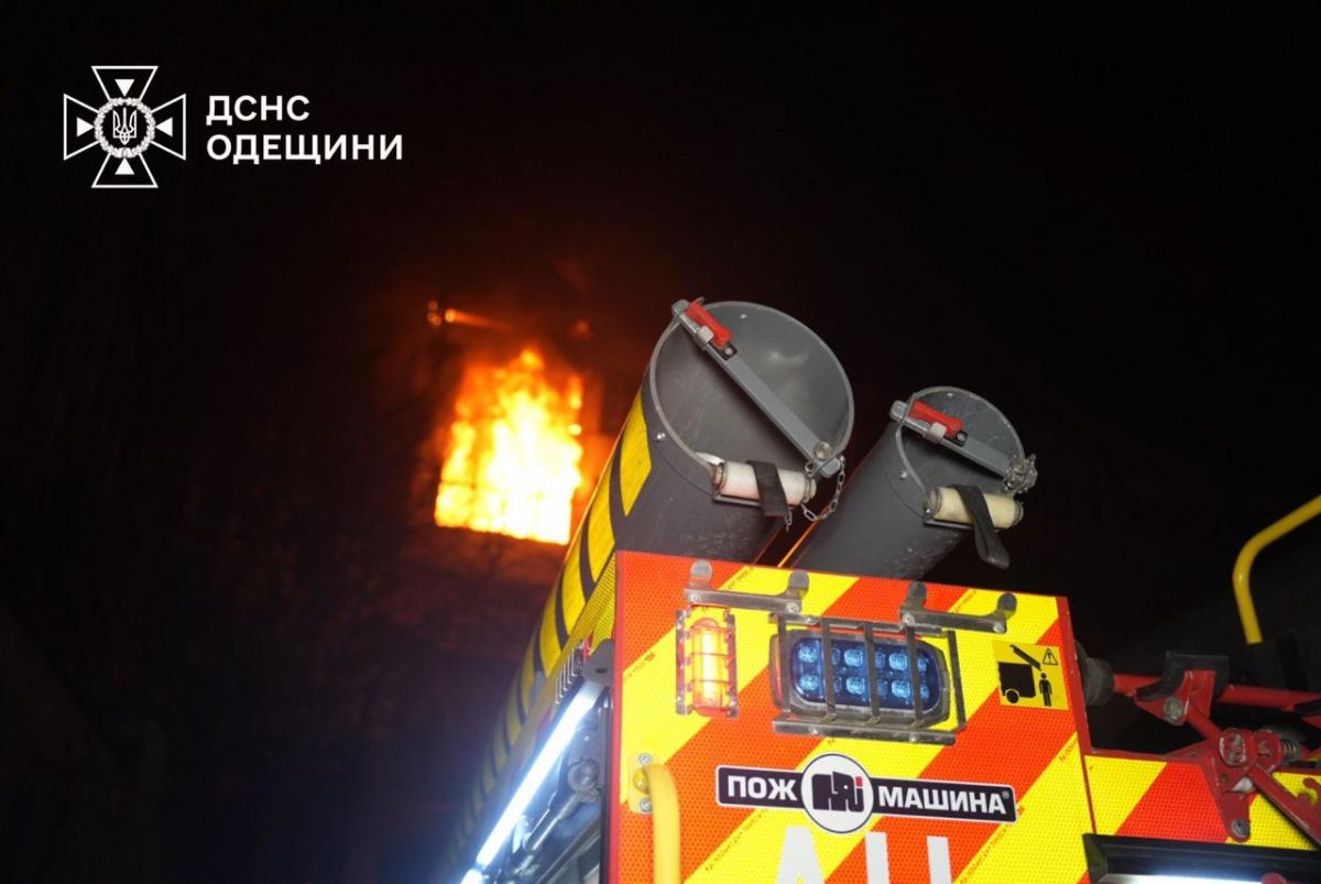 Удар по Одессе 21 апреля